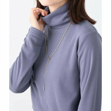 ふんわりタッチ裏起毛ハイネックプルオーバー22