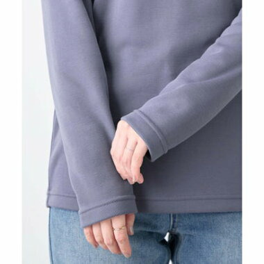 ふんわりタッチ裏起毛ハイネックプルオーバー23