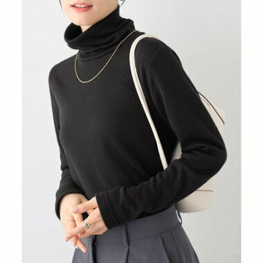 ふんわりタッチ裏起毛ハイネックプルオーバー25