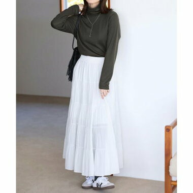 ふんわりタッチ裏起毛ハイネックプルオーバー7