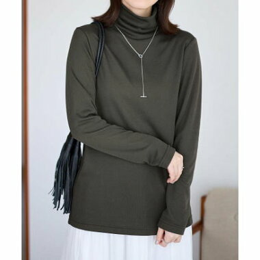 ふんわりタッチ裏起毛ハイネックプルオーバー9