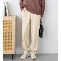 毛布のような温かさ　楽ぽか裏ファージョグパンツ