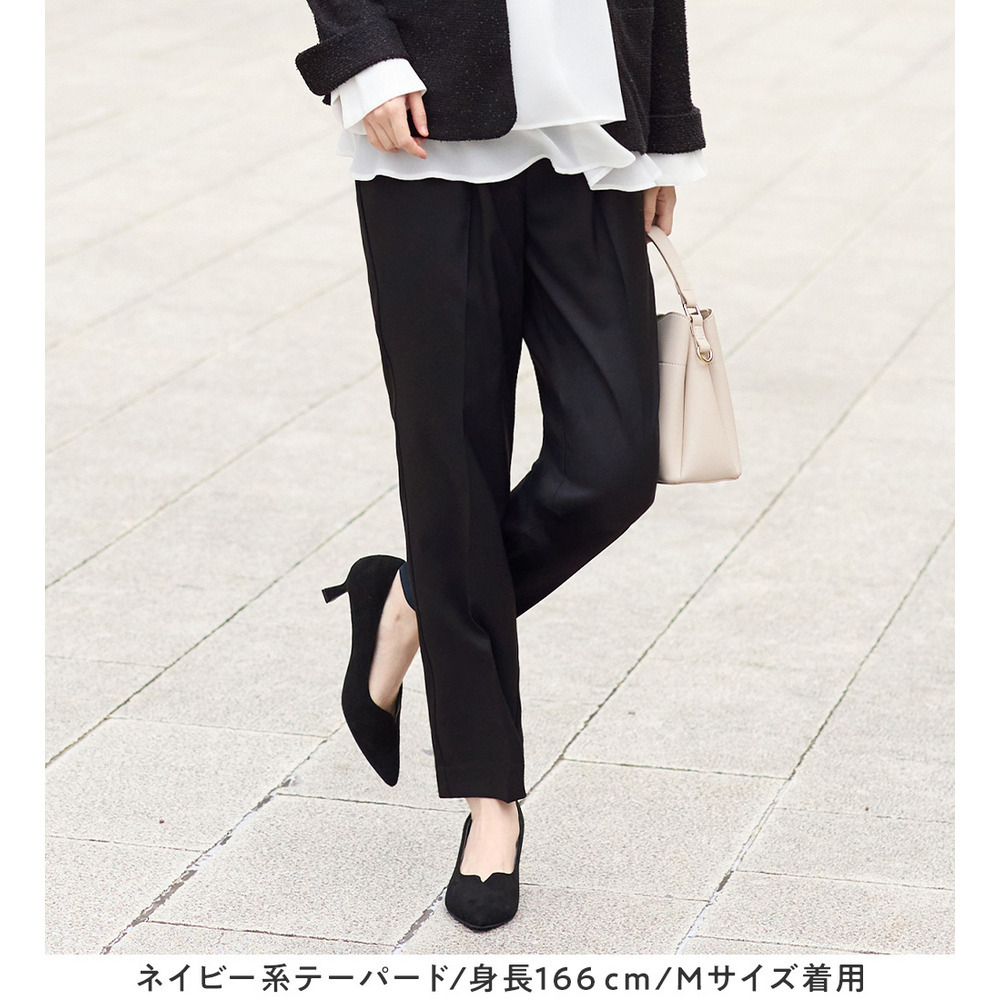 【選べるボトムス】2点セット洗える!ツイードセットアップスーツ 大きいサイズ レディース20