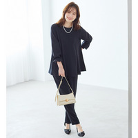 【イージーケア】Ａラインセレモニーセットアップ　大きいサイズレディース