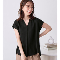 さらさらＥＡＳＹスキッパーフレンチスリーブブラウス