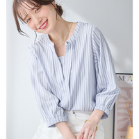 さらさらＥＡＳＹ　２ＷＡＹ衿デザインブラウス