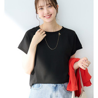 さらさらＥＡＳＹ　前後２ＷＡＹヘンリーネックＴブラウス