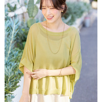 カットソーより涼やか！シアードルマンニット