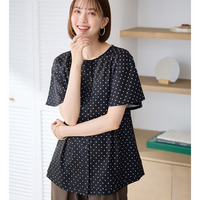 さらさらＥＡＳＹ　Ａラインチュニックブラウス