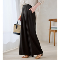 さらさらＥＡＳＹ細魅せ叶う！とろみタックワイドパンツ（ショート丈）