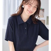 ポコポコ素材ポロトップス