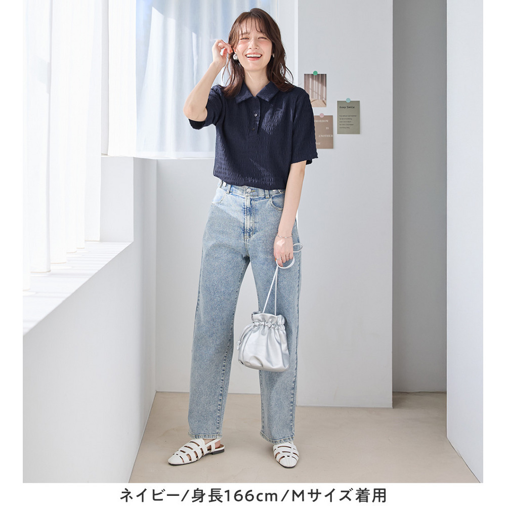 ポコポコ素材ポロトップス9