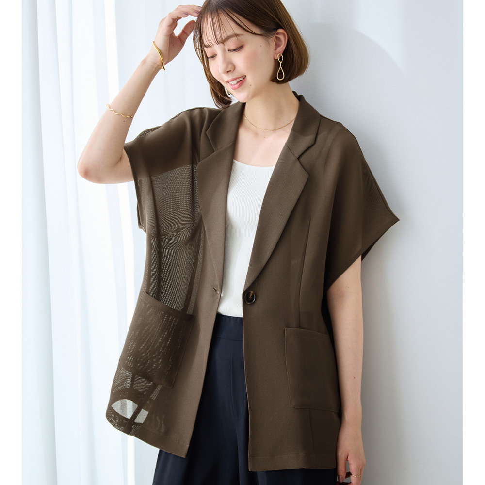 シアーメッシュジャケット