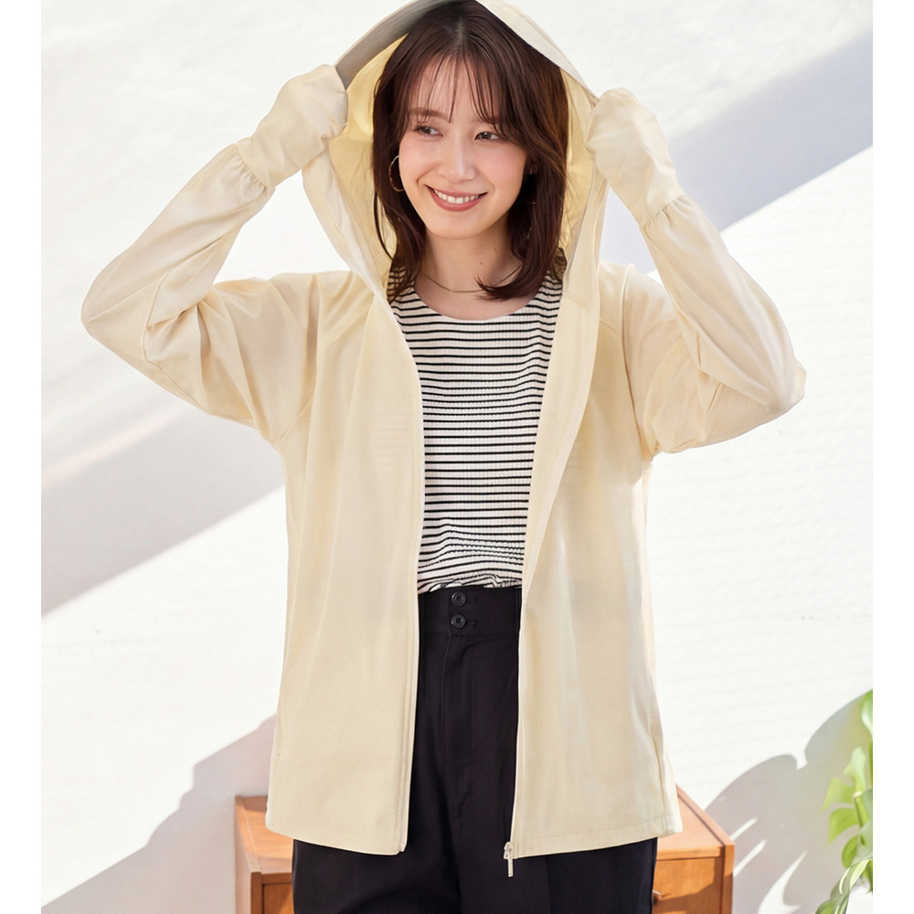 水陸両用！万能UVパーカー