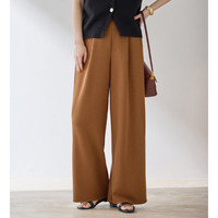 ひんやり！なめらかダンボールワイドパンツ