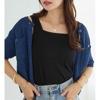 保冷剤ポケット付スクエアタンクトップ