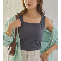 保冷剤ポケット付スクエアタンクトップ