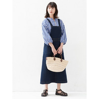 多ボタンバルーン袖ゆるブラウス　大きいサイズ レディース