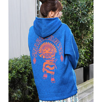 スネークダンサープリントプルパーカー