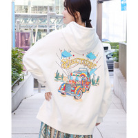 【期間限定価格】サイケバスプリントパーカー