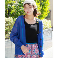 カラーリンキングシアーカーディガン