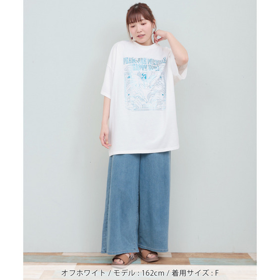 ホーリー箔プリントTシャツ【アリノマ/Alinoma】 ホーリー箔プリントTシャツ【アリノマ/Alinoma】