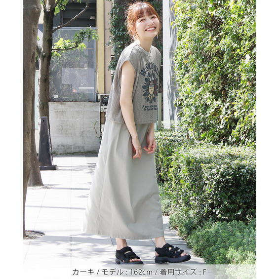 レースレイヤーTシャツワンピース【アリノマ/Alinoma】 レースレイヤーTシャツワンピース【アリノマ/Alinoma】