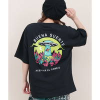 ブエナスエルテ プリントTシャツ
