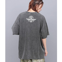 アシッドウォッシュカットオフTシャツ