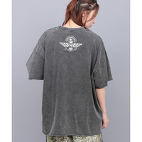 アシッドウォッシュカットオフTシャツ