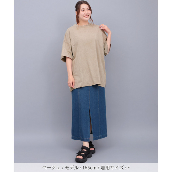 アシッドウォッシュカットオフTシャツ【アリノマ/Alinoma】 アシッドウォッシュカットオフTシャツ【アリノマ/Alinoma】