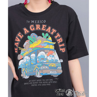 スマーフ コラボレーション メキシコバスプリントTシャツ