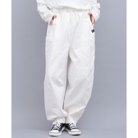 デニム切替テーパードパンツ