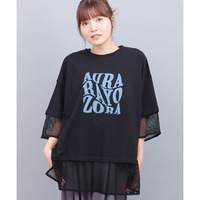 Orale! 裾メッシュレイヤード風プルオーバー