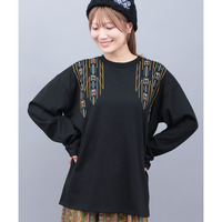 チマヨステッチロングTシャツ