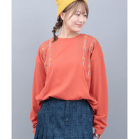 チマヨステッチロングTシャツ
