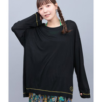 接触冷感シアーロングTシャツ