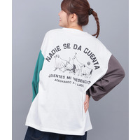 おばけアニマルバックプリントロングTシャツ