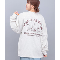 おばけアニマルバックプリントロングTシャツ