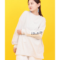 Orale! モチーフパッチロングTシャツ