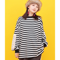 Orale! モチーフパッチロングTシャツ