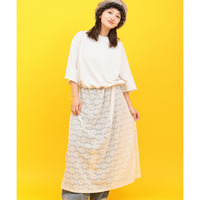 Orale! フラワーレースドッキングワンピース