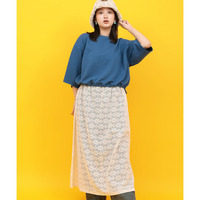 Orale! フラワーレースドッキングワンピース