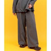 Orale! シアサッカーピグメントパンツ