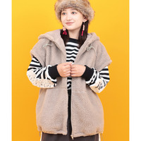 Orale! ボアジップフードベスト