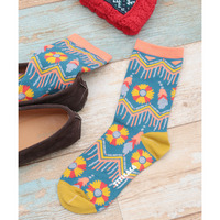 ハッピーモチーフキラキラソックス