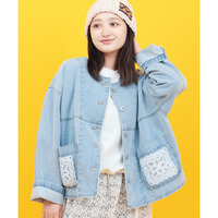 Orale! クロシェコンビデニムジャケット