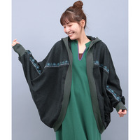 起毛サカリバフードカーディガン