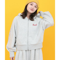 Orale! カラーラインダブルジップパーカー