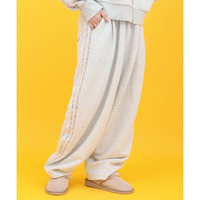 Orale! カラーラインスウェットカーブパンツ